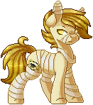 Size: 131x148 | Tagged: safe, artist:ak4neh, oc, oc only, oc:khufu, pony, animated, gif, pixel art, simple background, solo, transparent background