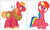 Size: 371x225 | Tagged: safe, big macintosh, rainbow dash, g4, google images, recolor