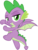 Size: 5466x7187 | Tagged: safe, artist:jhayarr23, spike, dragon, g4, molt down, my little pony: friendship is magic, absurd resolution, flying, male, narrowed eyes, raised fist, simple background, transparent background, vector, winged spike, wings