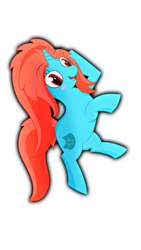 Size: 2032x3612 | Tagged: safe, artist:kaminakat, oc, oc only, oc:kammy, pony, unicorn, blushing, female, high res, mare, open mouth, simple background, smiling, solo, transparent background