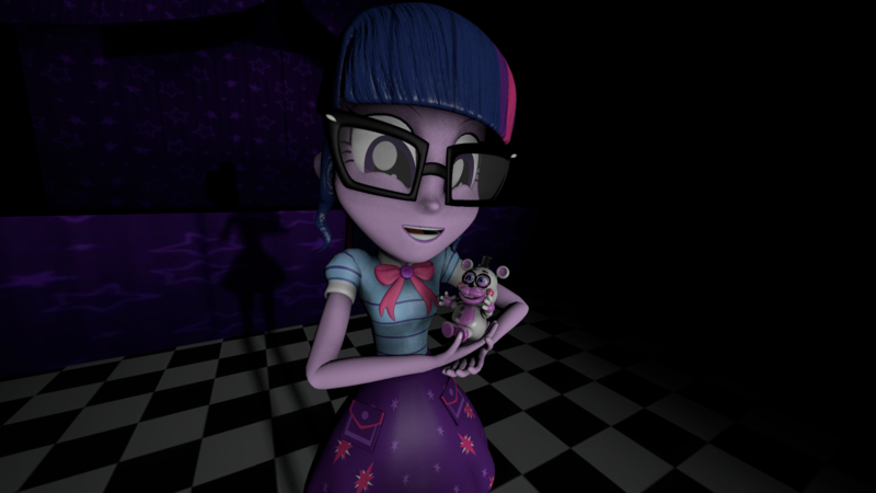 3d Artist Optimussparkle Carrying Crossover Cute Equestria Girls Equestria Girls Series Five Nights At Freddy S Five Nights At Freddy S 6 Freddy Fazbear S Pizzeria Simulator Glasses Helpy Holding Safe Sci Twi Source Filmmaker