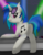 Size: 1230x1563 | Tagged: safe, artist:soctavia, dj pon-3, vinyl scratch, pony, unicorn, g4, butt, female, looking at you, looking back, mare, plot, solo, vinyl ass