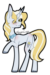 Size: 1131x1715 | Tagged: safe, artist:eclispeluna, oc, oc only, pony, bowtie, male, simple background, solo, stallion, transparent background