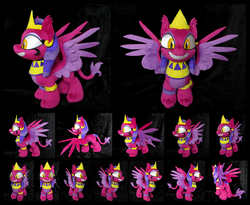 Size: 5000x4101 | Tagged: safe, artist:fireflytwinkletoes, the sphinx, sphinx, g4, absurd resolution, irl, photo, plushie, solo