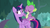 Size: 2539x1430 | Tagged: safe, screencap, spike, twilight sparkle, alicorn, dragon, pony, g4, molt down, my little pony: friendship is magic, dragons riding ponies, duo, female, male, mare, riding, spike riding twilight, twilight sparkle (alicorn)