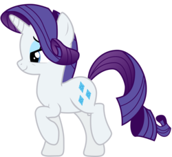 Size: 2168x1965 | Tagged: safe, artist:sonofaskywalker, rarity, pony, unicorn, g4, molt down, female, mare, simple background, smiling, solo, transparent background, vector