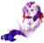 Size: 2327x2261 | Tagged: safe, artist:twinkepaint, rarity, pony, g4, blushing, cute, female, high res, raribetes, ribbon, simple background, smiling, solo, transparent background