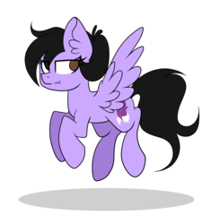 Size: 1024x1046 | Tagged: safe, artist:mintoria, oc, oc only, oc:quilly, pegasus, pony, female, mare, simple background, solo, transparent background