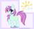 Size: 979x816 | Tagged: safe, artist:dreamyeevee, sunny flare, pony, unicorn, equestria girls, g4, equestria girls ponified, female, looking at you, ponified, smiling, solo