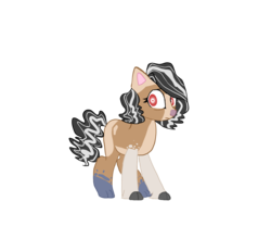 Size: 1800x1500 | Tagged: safe, artist:sodadoodle, oc, oc only, oc:zanaturax, hybrid, cat ears, interspecies offspring, next generation, offspring, parent:discord, parent:fluttershy, parents:discoshy, simple background, solo, transparent background