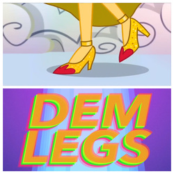 Size: 1936x1936 | Tagged: safe, edit, edited screencap, screencap, sunset shimmer, equestria girls, equestria girls specials, g4, my little pony equestria girls: dance magic, dance magic (song), female, high heels, leg focus, legs, misleading, pictures of legs, shoes, solo, teen titans go