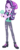 Size: 1483x3754 | Tagged: safe, artist:famousmari5, starlight glimmer, equestria girls, equestria girls specials, g4, my little pony equestria girls: mirror magic, beanie, eating, female, food, hat, ice cream, lidded eyes, looking at you, messy eating, simple background, solo, that human sure does love ice cream, that pony sure does love ice cream, transparent background, vector