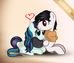 Size: 3500x3000 | Tagged: safe, artist:aldobronyjdc, coloratura, oc, oc:color film, g4, canon x oc, female, high res, male, shipping, straight