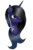 Size: 1872x2800 | Tagged: safe, artist:cindystarlight, oc, oc only, oc:night star, pony, unicorn, bust, female, mare, portrait, simple background, solo, transparent background