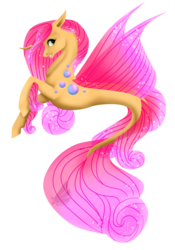 Size: 1024x1463 | Tagged: safe, artist:oneiria-fylakas, oc, oc only, oc:tina, seapony (g4), female, seaponified, simple background, solo, species swap, transparent background