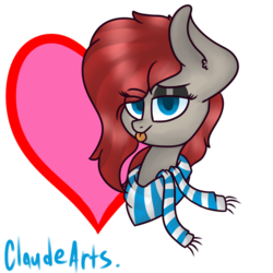 Size: 1000x1000 | Tagged: safe, artist:claudearts, oc, oc only, oc:ponepony, pony, :p, bust, clothes, cutie mark, disembodied head, eyeshadow, makeup, scarf, signature, silly, simple background, solo, tongue out, transparent background