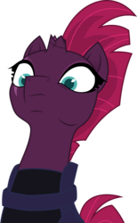 Size: 3083x5000 | Tagged: safe, artist:dashiesparkle, tempest shadow, pony, g4, my little pony: the movie, .svg available, eye scar, female, mare, scar, simple background, solo, transparent background, vector