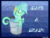 Size: 1280x960 | Tagged: safe, artist:krazykari, lyra heartstrings, sea pony, seahorse, g4, bubble, bucket, female, seaponified, seapony lyra, smiling, solo, species swap, water