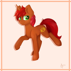 Size: 2000x2000 | Tagged: artist needed, safe, oc, oc only, oc:rayven, pony, unicorn, high res, male, solo