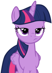 Size: 3968x5528 | Tagged: safe, artist:andoanimalia, twilight sparkle, alicorn, pony, g4, the parent map, female, mare, simple background, solo, transparent background, twilight sparkle (alicorn), unamused, vector