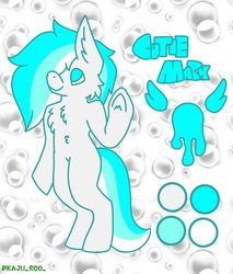 Size: 768x900 | Tagged: safe, artist:kaju roo, oc, oc only, oc:frostyee, anthro, abstract background, cute, male, solo