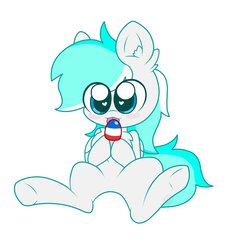 Size: 1881x2048 | Tagged: safe, artist:kittyrosie, oc, oc only, oc:frostyee, pegasus, pony, cute, heart eyes, male, ocbetes, simple background, sitting, solo, stallion, white background, wingding eyes