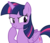 Size: 3252x2768 | Tagged: safe, artist:andoanimalia, twilight sparkle, alicorn, pony, amending fences, g4, >:), cute, evil grin, female, folded wings, high res, hoof on chin, mare, pure unfiltered evil, raised hoof, simple background, smiling, smirk, solo, thinking, transparent background, twilight sparkle (alicorn), vector, wings
