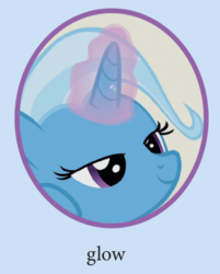 Size: 415x516 | Tagged: safe, trixie, pony, unicorn, g4, female, glowing, glowing horn, horn, magic, solo, we are unicorns