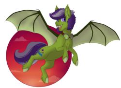 Size: 2200x1594 | Tagged: safe, artist:ganashiashaka, oc, oc only, oc:grey seeking dusk, bat pony, pony, goggles, male, simple background, solo, stallion, transparent background