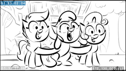 Size: 1920x1080 | Tagged: safe, screencap, apple bloom, scootaloo, sweetie belle, g4, marks for effort, animatic, cutie mark crusaders