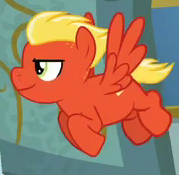 Size: 179x175 | Tagged: safe, screencap, short fuse, pegasus, pony, g4, top bolt, background pony, cropped, flying, male, picture for breezies, solo, stallion