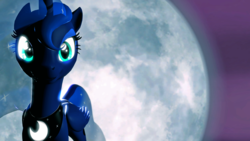 Size: 1920x1080 | Tagged: safe, artist:jmyartist, princess luna, alicorn, pony, g4, 3d, female, looking at you, mare, moon, solo, source filmmaker