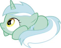 Size: 1080x853 | Tagged: safe, artist:swivel-zimber, lyra heartstrings, pony, g4, cute, female, filly, filly lyra, lyrabetes, prone, simple background, solo, transparent background, vector, younger