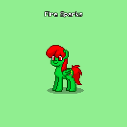 Size: 397x397 | Tagged: safe, artist:sb1991, oc, oc:fire sparks, pegasus, pony, pony town