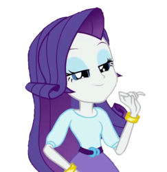 Size: 700x720 | Tagged: safe, edit, edited screencap, screencap, rarity, dance magic, equestria girls, equestria girls specials, g4, background removed, female, lidded eyes, simple background, solo, transparent background