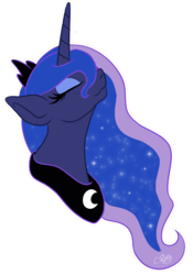 Size: 2100x3000 | Tagged: safe, artist:countessmrose, princess luna, pony, g4, crown, eyes closed, female, high res, jewelry, mare, regalia, simple background, solo, transparent background