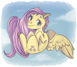 Size: 1500x1300 | Tagged: safe, artist:ask-ravenclaw, fluttershy, pegasus, pony, g4, cute, cutie mark, female, flying, heart eyes, mare, smiling, solo, spread wings, wingding eyes, wings