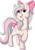 Size: 1135x1618 | Tagged: safe, artist:crunchycrowe, oc, oc only, oc:mirabelle, pony, unicorn, bow, female, mare, simple background, solo, transparent background