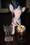 Size: 2592x3888 | Tagged: safe, artist:thetypeofpony, photographer:pulse wave, sea swirl, seafoam, pony, unicorn, g4, background pony, drinking glass, female, food, high res, ice cream, irl, mare, medal, photo, plushie, waifu dinner