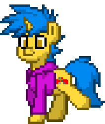 Size: 630x742 | Tagged: safe, artist:haybale100, oc, oc only, oc:code sketch, pony, pony town, animated, male, pixel art, simple background, solo, stallion, transparent background, walking