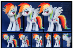 Size: 3899x2620 | Tagged: safe, artist:nazegoreng, rainbow dash, pegasus, pony, g4, my little pony: the movie, high res, irl, photo, plushie, solo
