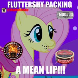 Size: 473x473 | Tagged: safe, edit, edited screencap, screencap, fluttershy, scootaloo, g4, owl's well that ends well, cropped, crumbs, meme, puffy cheeks, solo focus