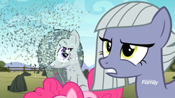 Size: 1920x1080 | Tagged: safe, edit, edited screencap, screencap, limestone pie, marble pie, pinkie pie, g4, the maud couple, avengers: infinity war, disintegration, i don't feel so good, imminent death, spoilers for another series