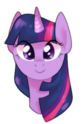 Size: 341x515 | Tagged: safe, artist:elf-hollow, twilight sparkle, pony, g4, bust, female, looking at you, mare, simple background, solo, transparent background