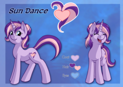 Size: 4092x2893 | Tagged: safe, artist:sugaryviolet, oc, oc only, oc:sun dance, hair bun, reference sheet