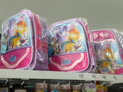 Size: 2048x1536 | Tagged: safe, octavia melody, starlight glimmer, sunburst, sweetie belle, g4, bag, indonesia, irl, merchandise, photo, title drop