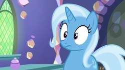Size: 1280x720 | Tagged: safe, screencap, trixie, pony, all bottled up, g4, female, solo
