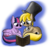 Size: 1059x996 | Tagged: safe, artist:miragepotato, twilight sparkle, oc, oc:cocoa nibs, alicorn, pony, g4, book, hat, monocle, prone, simple background, top hat, twilight sparkle (alicorn)