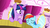 Size: 1280x720 | Tagged: safe, screencap, rainbow dash, twilight sparkle, alicorn, pony, do princesses dream of magic sheep, g4, my little pony: friendship is magic, bath, curtains, lamp, mirror, twilight sparkle (alicorn), wet mane