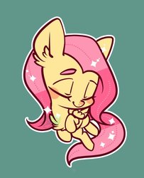 Size: 600x739 | Tagged: safe, artist:snow angel, fluttershy, pegasus, pony, g4, cute, eyes closed, female, mare, simple background, smiling, solo